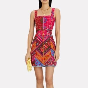 FARM Rio Colorful Bandana Midi Dress